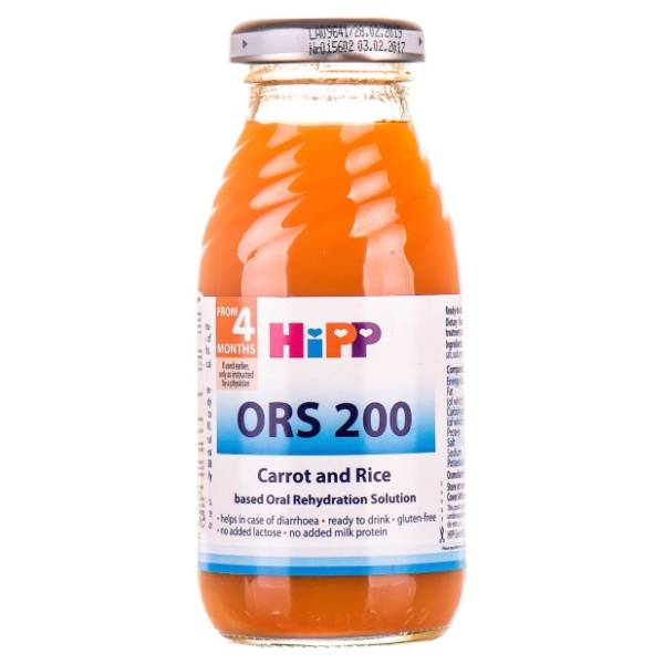 HIPP Ors 200 napitak šargarepa i pirinač 200ml