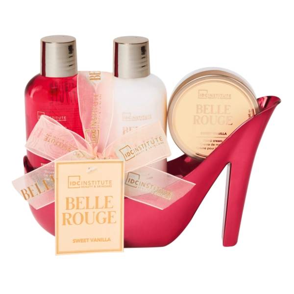 IDC INSTITUTE set Roze štikla (gel 180ml, losion 180ml, krema 50ml)