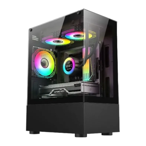 IG-Max kućište N18 Pro SUPERNOVA Black 3RGB