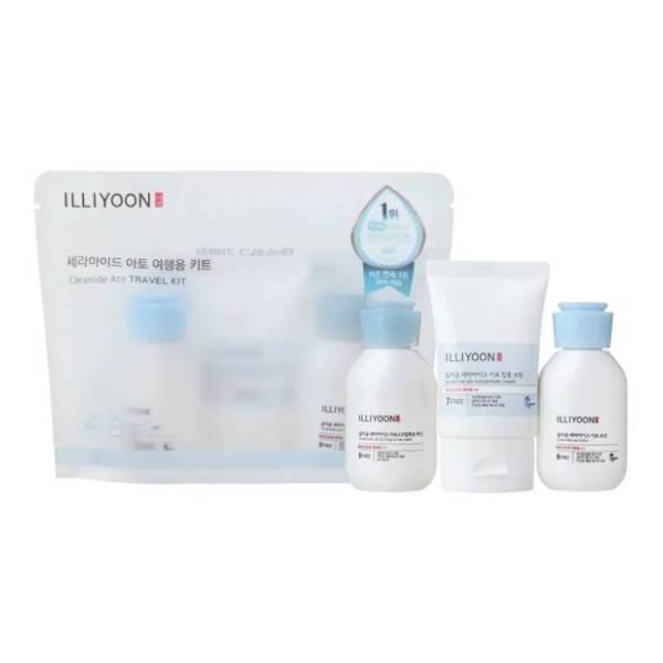 ILLIYOON set Ceramide ato travel (losion, krema i kupka)