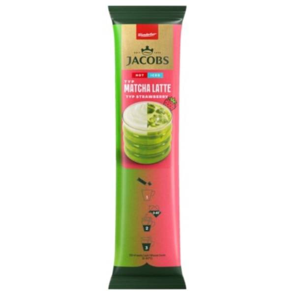 Instant kafa JACOBS Matcha latte strawberry 14,5g
