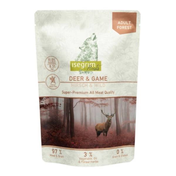 ISEGRIM sos za pse jelen i divljač 410g