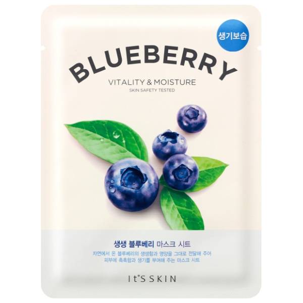 IT'S SKIN maska za lice u maramici borovnica 21g