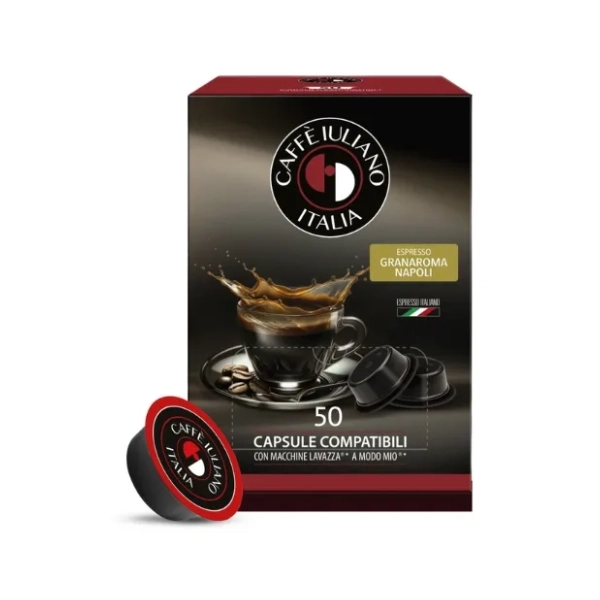 Kapsule CAFFE IULIANO Gran aroma Lavazza a modo mio 50kom