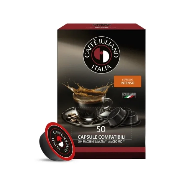 Kapsule CAFFE IULIANO Intenso Lavazza a modo mio 50kom