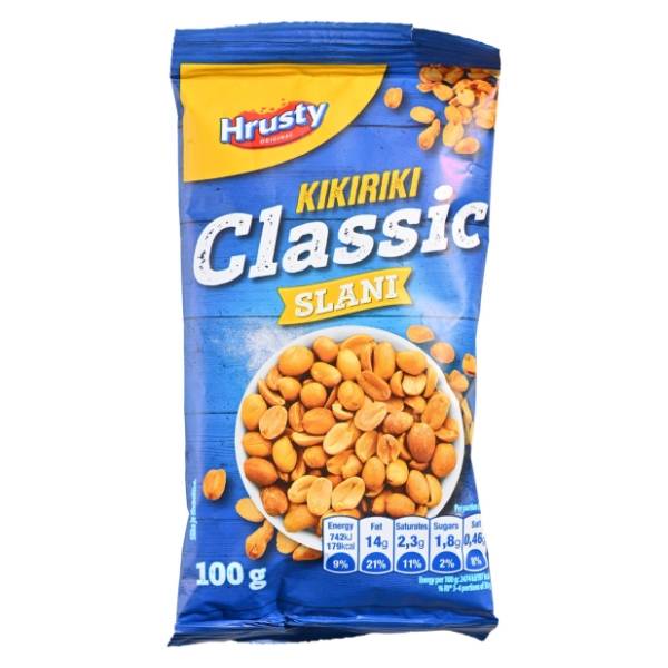 Kikiriki HRUSTY prženi slani 100g