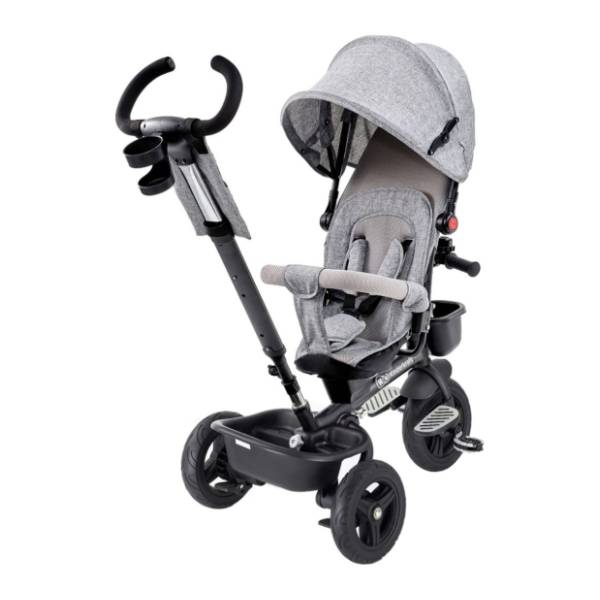 KINDERKRAFT tricikl za decu Aveo 2u1 light grey