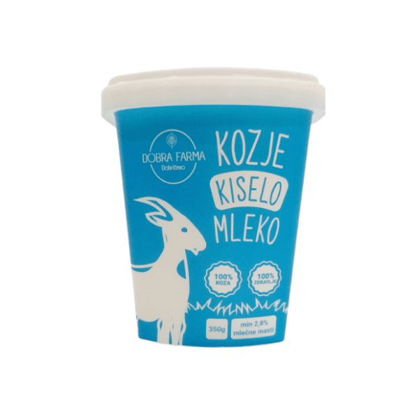 Kiselo mleko kozije DOBRA FARMA 250g