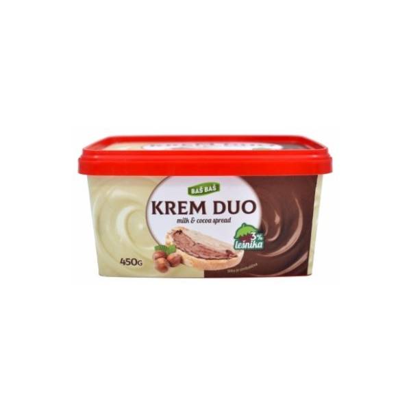 Krem BAŠ BAŠ kakao mlečni 3% lešnika 450g