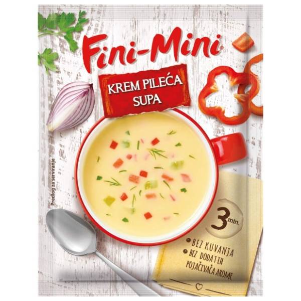 Krem supa PODRAVKA fini mini pileća 18g