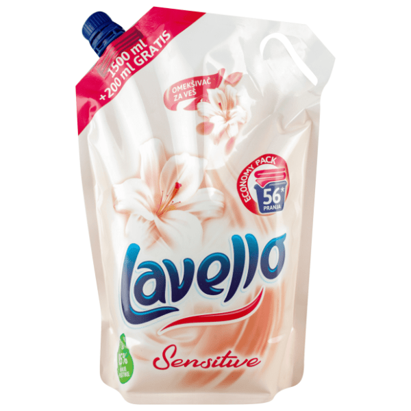 LAVELLO Sensitive omekšivač za veš 56 pranja (1,7l)
