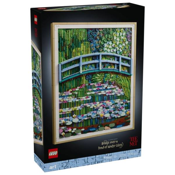 LEGO Art Klod Mone japanski most 31220