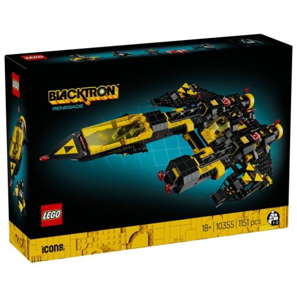 LEGO Icons Blacktron odmetnik 10355
