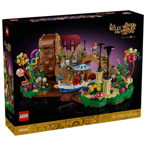 LEGO Ideas Vili Vonka i fabrika čokolade 21360