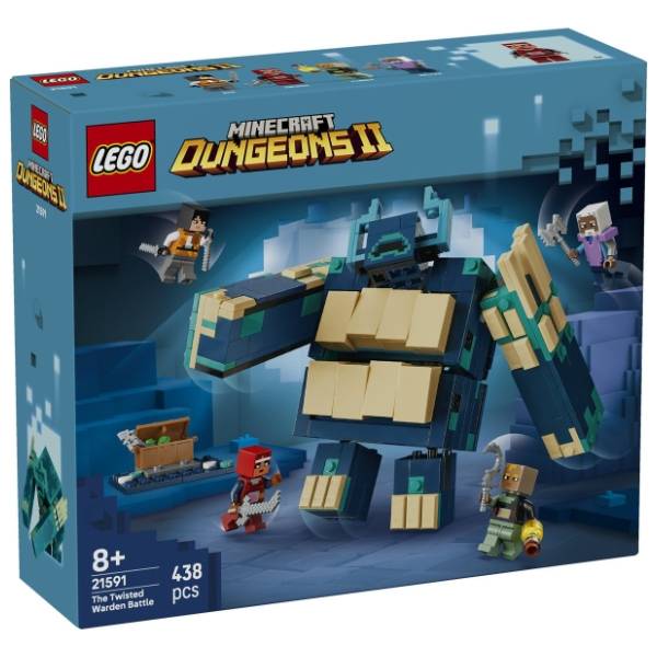 LEGO Minecraft bitka sa iskrivljenim čuvarom 21591