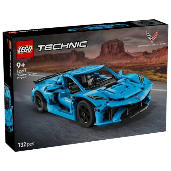 LEGO Technic Chevrolet Corvette Stingray plavi 42217