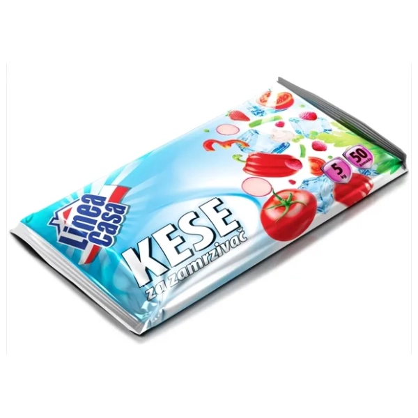 LINEA CASA kese za zamrzivač 5kg 50kom