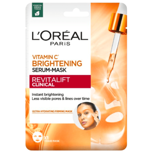 L'OREAL Revitalift clinical vitamin C brightening maska za lice