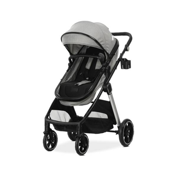 LORELLI BERTONI kolica za bebe 2 u 1 Aspen grey + adapteri