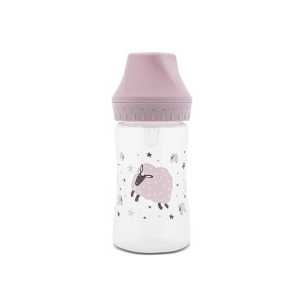 LORELLI My friend wide neck flašica 250ml roze