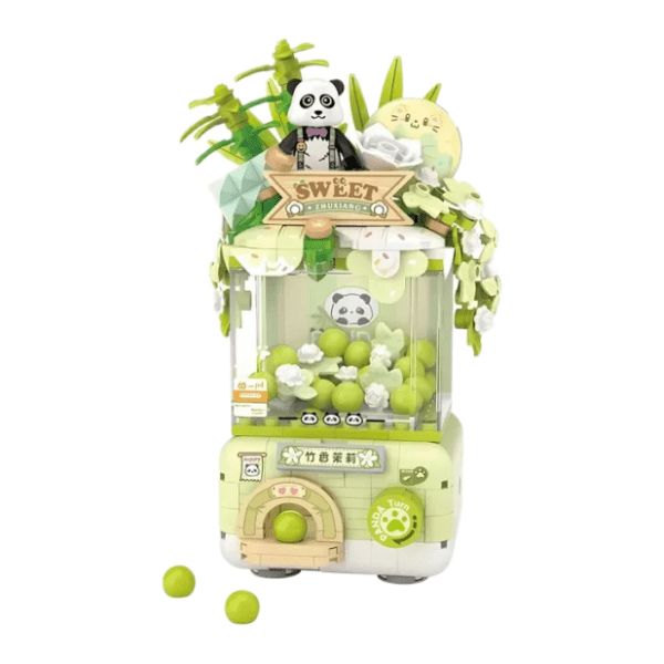 LOZ kocke Gashapon Machine green