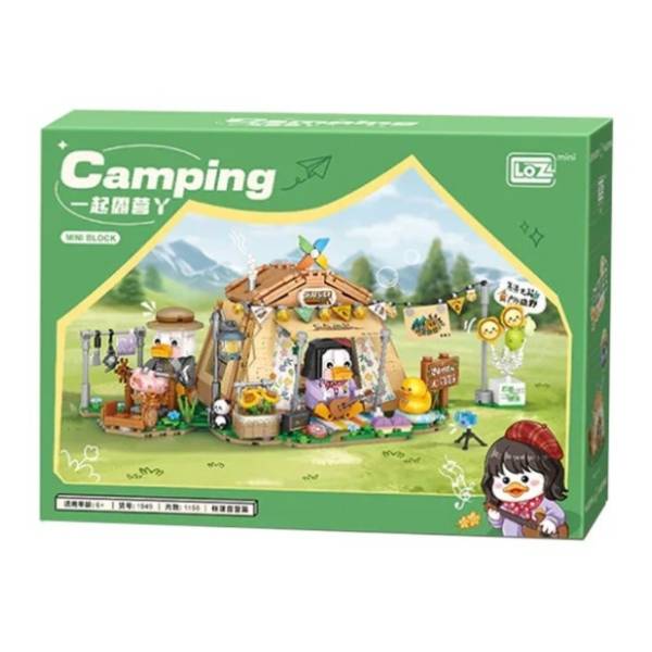 LOZ kocke Tent camping