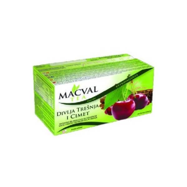 MACVAL čaj divlja trešnja i cimet 40g