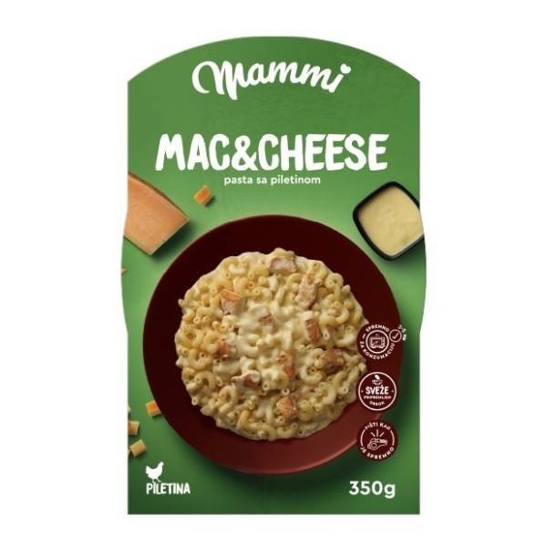 MAMMI Mac & cheese pasta sa piletinom 350g