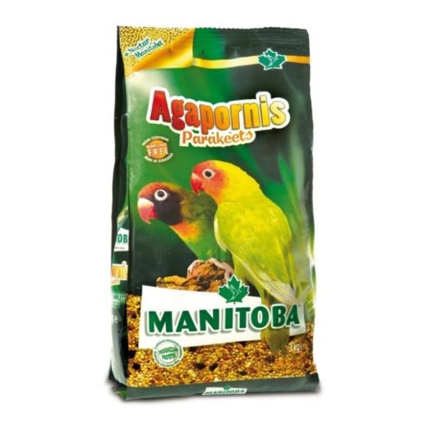 MANITOBA Agapornis parakeets hrana za afričke papagaje 1kg