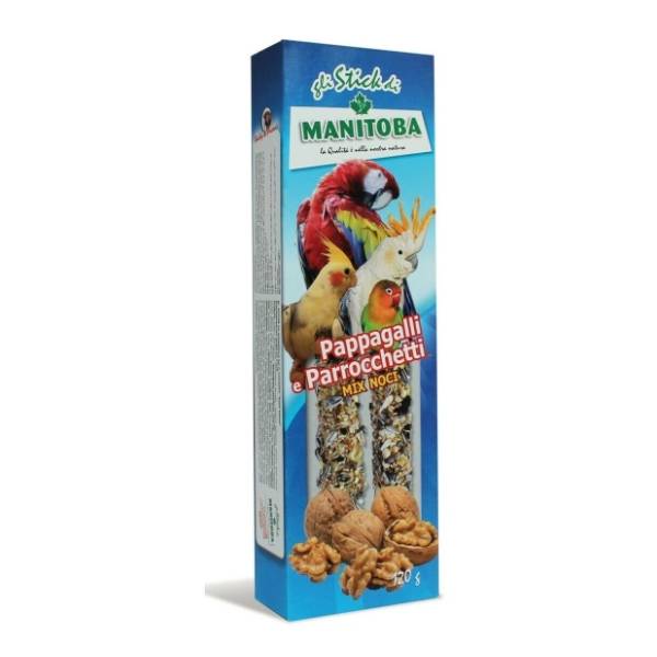 MANITOBA miks štapići sa lešnicima za nimfe 120g