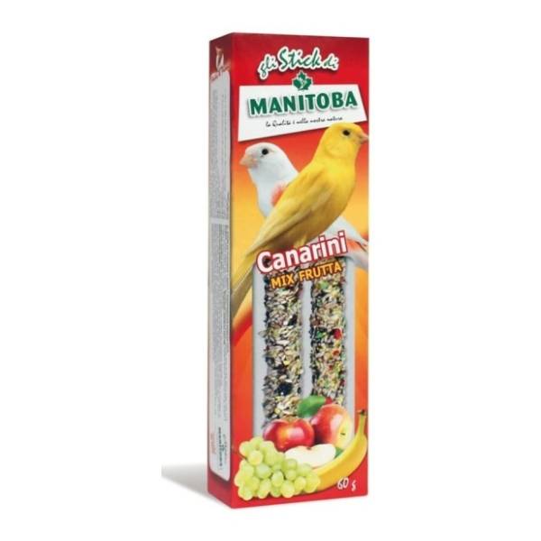 MANITOBA miks štapići sa voćem za kanarince 60g