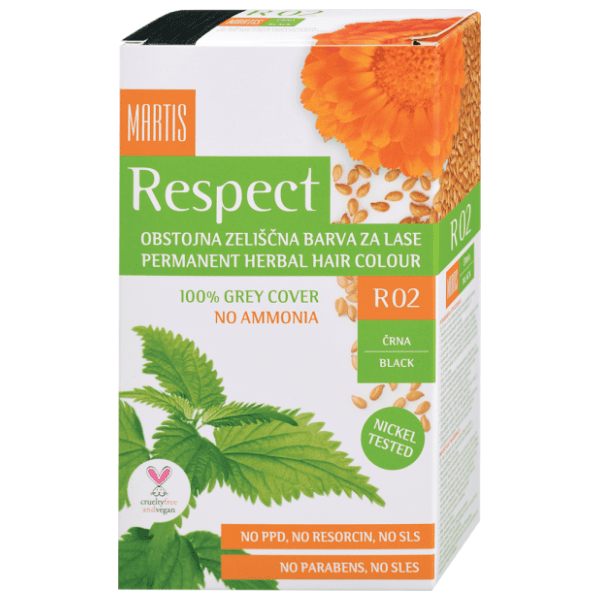 MARTIS Respect farba za kosu R02 crna