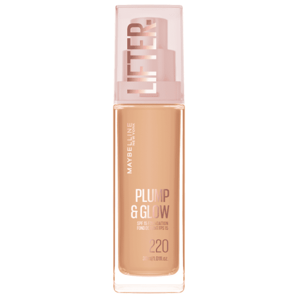 MAYBELLINE Lifter plump & glow tečni puder SPF15 220