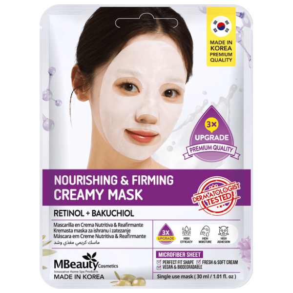 MBEAUTY Nourish & firming creamy maska za lice 30ml