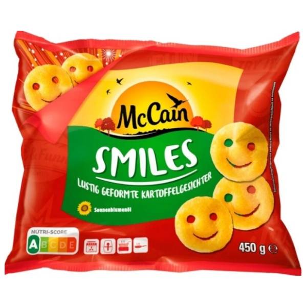 McCAIN pomfrit Smiles 450g