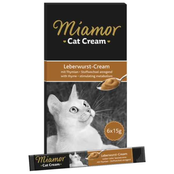 MIAMOR pasta za mačke jetrena pašteta 6x15g