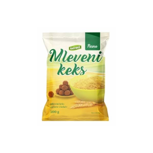 Keks BAŠ BAŠ mleveni 500g
