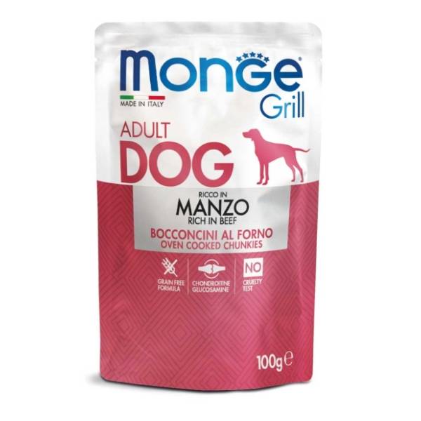 MONGE Grill sos za pse govedina 100g
