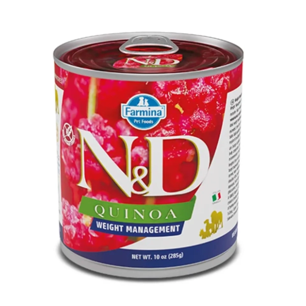 N&D Quinoa weight management hrana za pse 285g