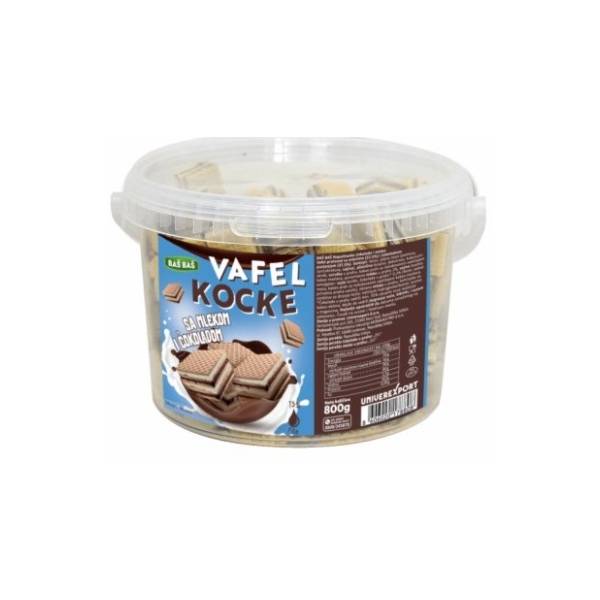 Napolitanke BAŠ BAŠ mleko čoko kocka 800g