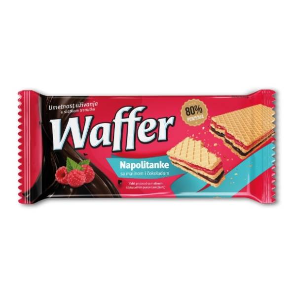 Napolitanke WAFFER malina čoko 170g