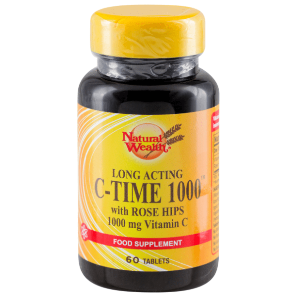 NATURAL WEALTH Vitamin C 1000mg tablete 60kom