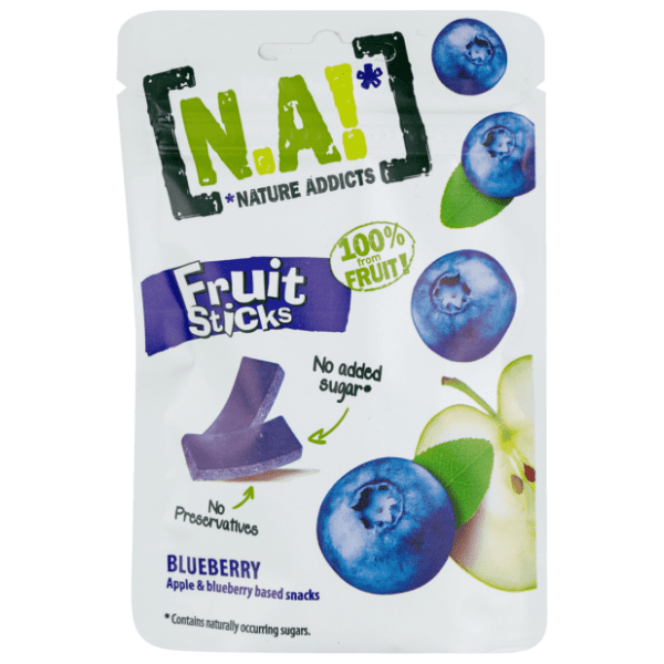 NATURE ADDICTS voćni štapići od borovnice 35g