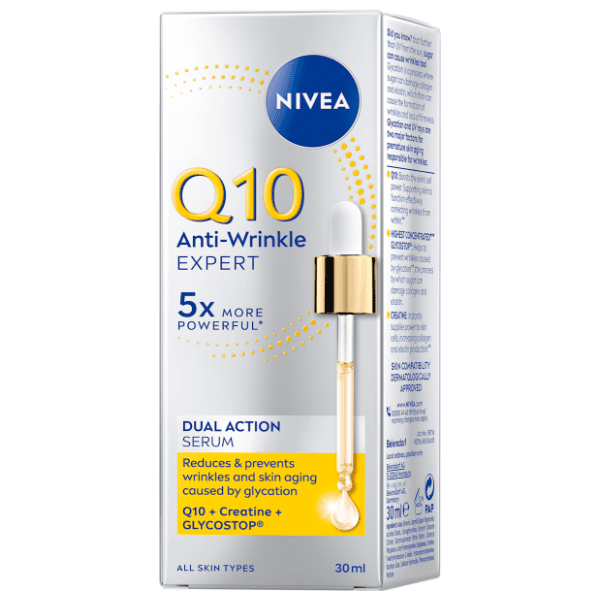 NIVEA Q10 Anti wrinkle expert serum za lice 30ml