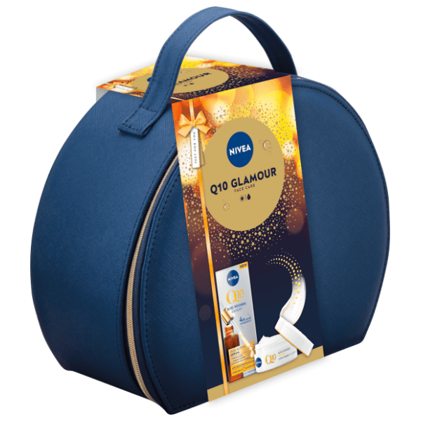 NIVEA set Q10 Glamour (serum protiv bora i dnevna krema SPF15)