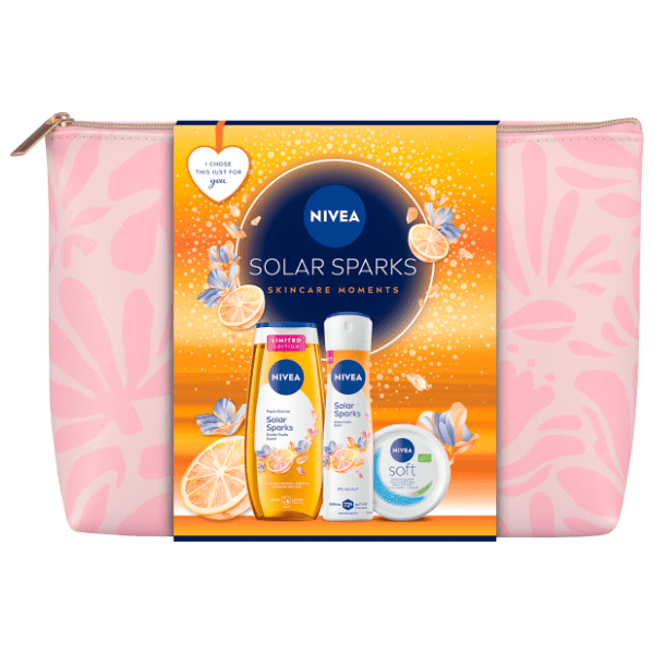 NIVEA set Solar sparks bag