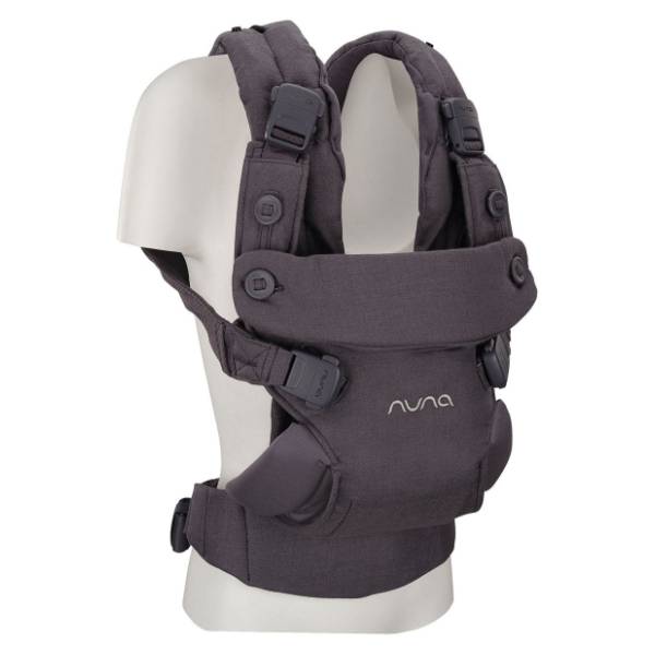NUNA kengur nosiljka za bebe Cudl luxe dusk siva