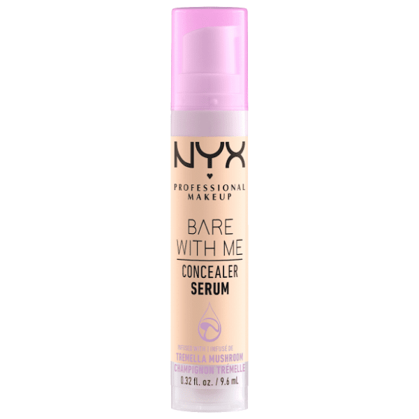NYX Bare with me serum korektor 01 fair