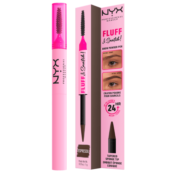NYX Fluff & snatch olovka za obrve 07 espresso