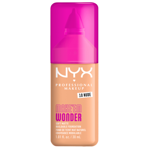 NYX Make em wonder tečni puder 10 nude